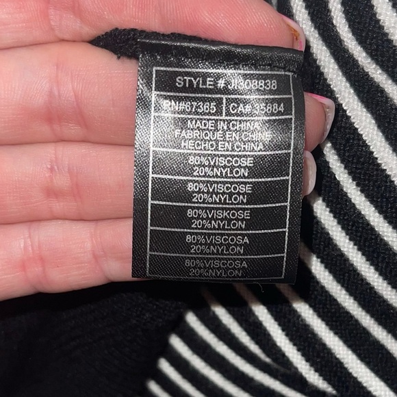 JACK by BB DAKOTA Color Block Sweater Dress w Bell Sleeves NWT - Picture 10 of 11